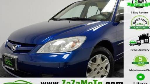 HONDA CIVIC 2005 1HGES16345L009993 image