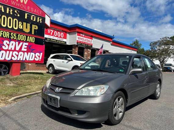 HONDA CIVIC 2005 2HGES26805H593131 image