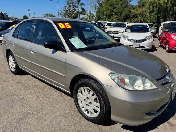 HONDA CIVIC 2005 2HGES16575H591067 image