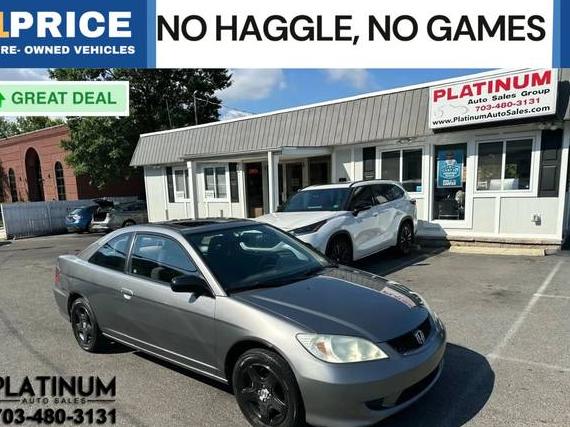 HONDA CIVIC 2005 1HGEM220X5L021089 image