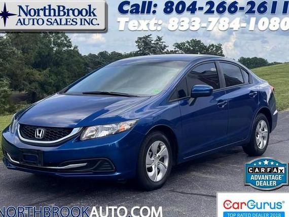 HONDA CIVIC 2015 19XFB2F55FE019775 image