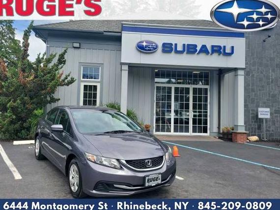 HONDA CIVIC 2015 2HGFB2F5XFH504466 image