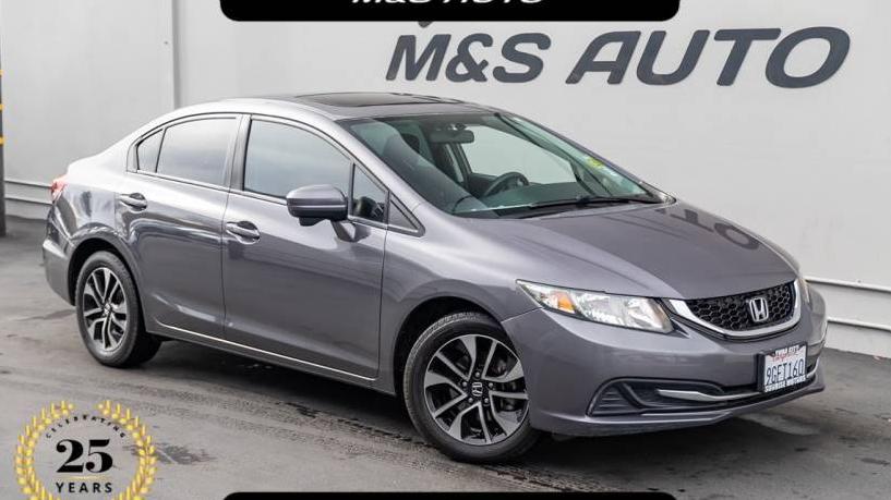 HONDA CIVIC 2015 2HGFB2F85FH553018 image