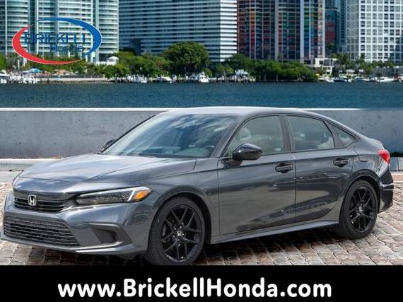 HONDA CIVIC 2022 2HGFE2F57NH589126 image