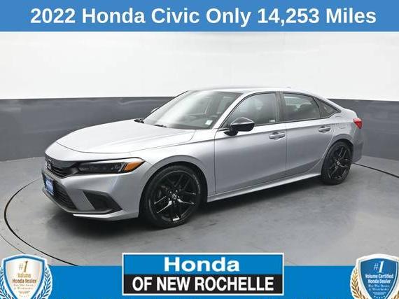 HONDA CIVIC 2022 2HGFE2F50NH594376 image