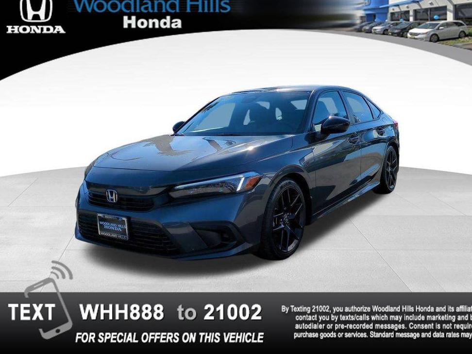 HONDA CIVIC 2022 2HGFE2F5XNH536775 image