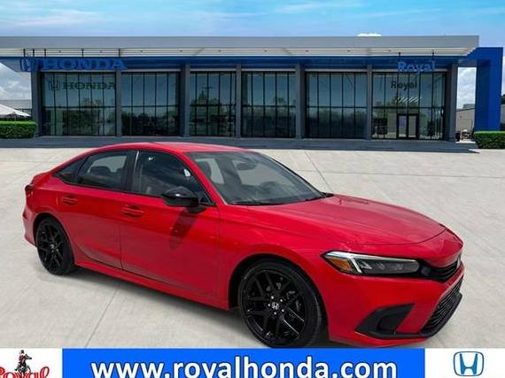 HONDA CIVIC 2022 2HGFE2F58NH598627 image