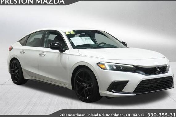 HONDA CIVIC 2022 19XFL2H88NE024634 image