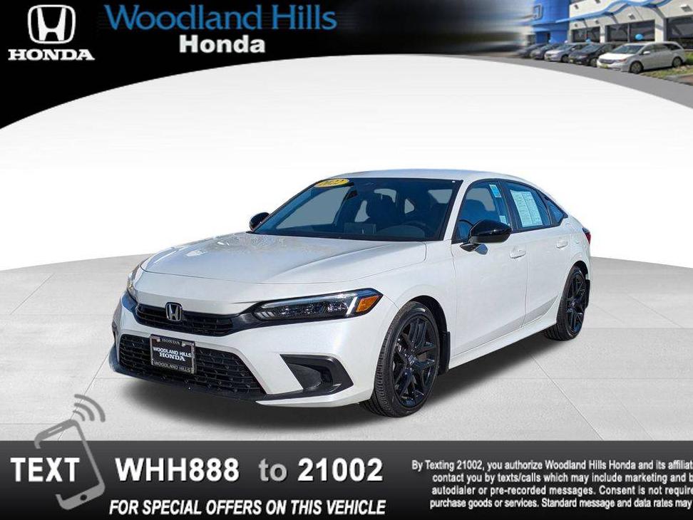 HONDA CIVIC 2022 2HGFE2F51NH556655 image