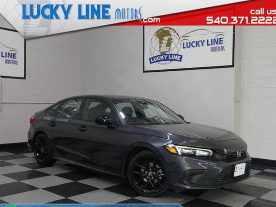 HONDA CIVIC 2022 2HGFE2F51NH534705 image