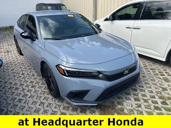 HONDA CIVIC 2022 2HGFE2F59NH590682 image