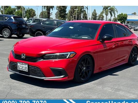 HONDA CIVIC 2022 2HGFE2F53NH558245 image