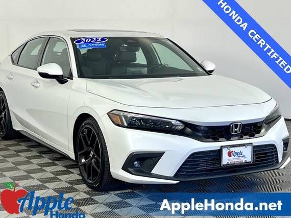 HONDA CIVIC 2022 19XFL1H8XNE015184 image