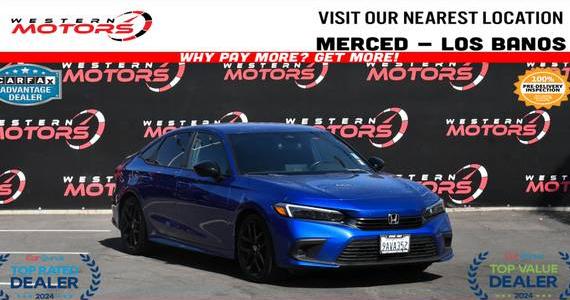 HONDA CIVIC 2022 2HGFE2F56NH576142 image
