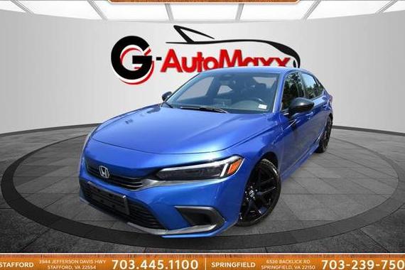 HONDA CIVIC 2022 2HGFE2F5XNH559196 image