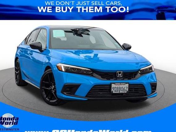 HONDA CIVIC 2022 19XFL2H8XNE021413 image