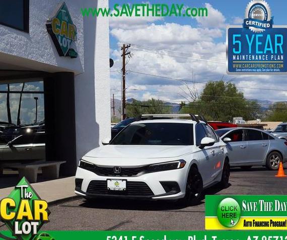 HONDA CIVIC 2022 19XFL1G8XNE000654 image