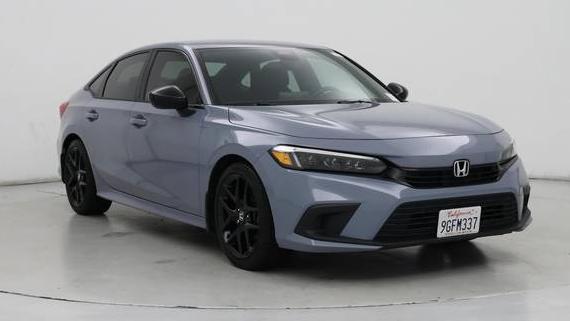HONDA CIVIC 2022 2HGFE2F52NH591768 image