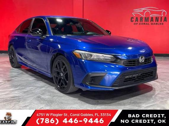 HONDA CIVIC 2022 2HGFE2F53NH557516 image