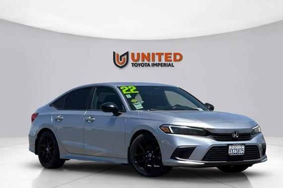 HONDA CIVIC 2022 2HGFE2F52NH515838 image