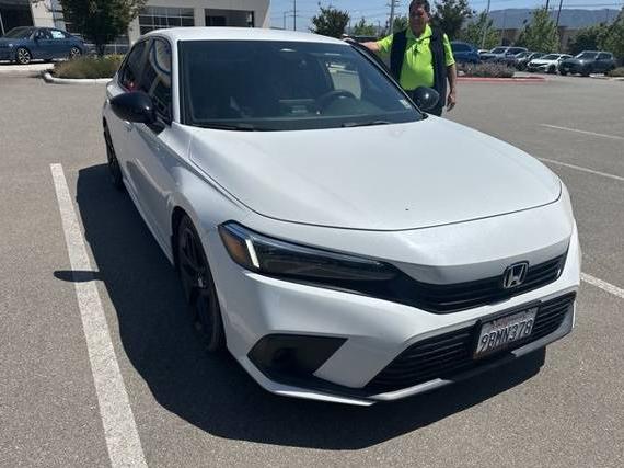 HONDA CIVIC 2022 2HGFE2F51NH584777 image
