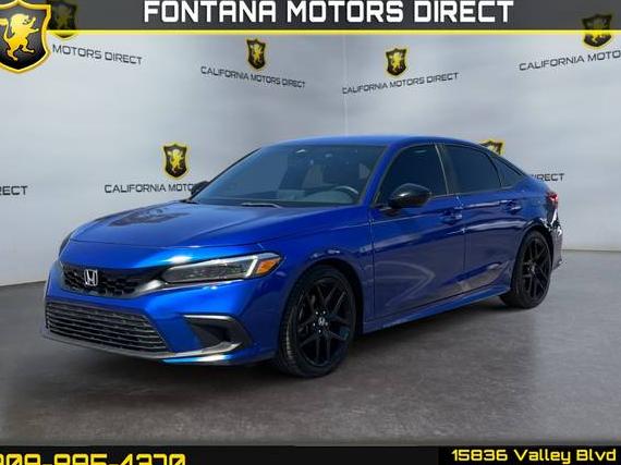 HONDA CIVIC 2022 2HGFE2F56NH599677 image