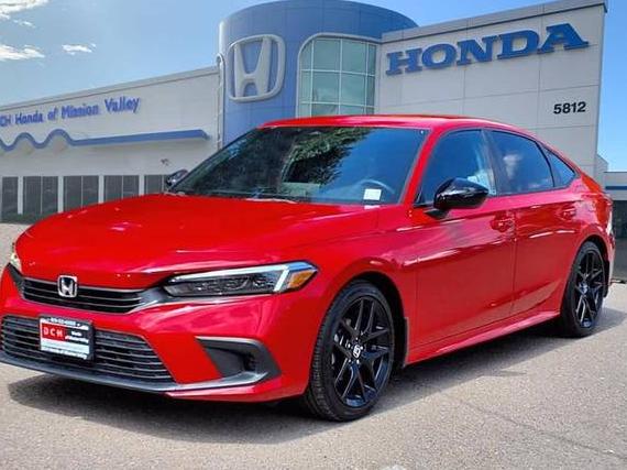 HONDA CIVIC 2022 2HGFE2F53NH601823 image