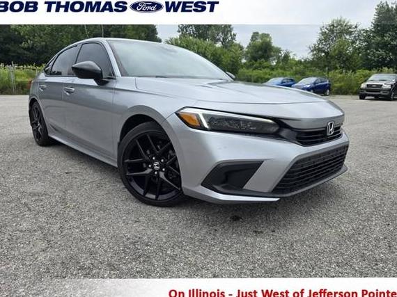 HONDA CIVIC 2022 2HGFE2F57NH591670 image