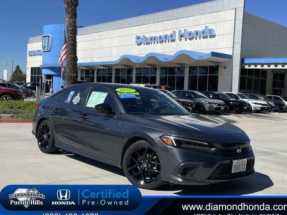 HONDA CIVIC 2022 2HGFE2F52NH604485 image