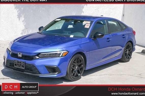 HONDA CIVIC 2022 2HGFE2F52NH535555 image