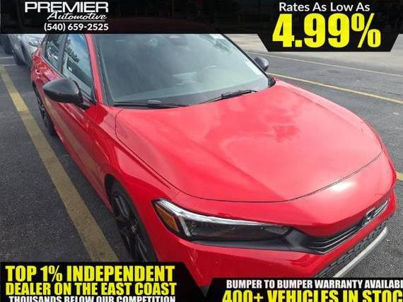 HONDA CIVIC 2022 2HGFE2F51NH581698 image