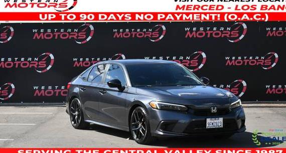 HONDA CIVIC 2022 2HGFE2F58NH562646 image