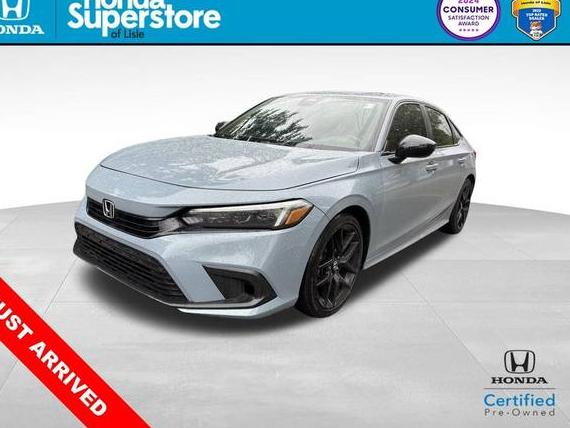 HONDA CIVIC 2022 2HGFE2F5XNH608896 image