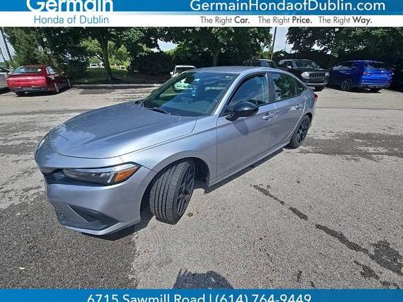 HONDA CIVIC 2022 2HGFE2F51NH594239 image