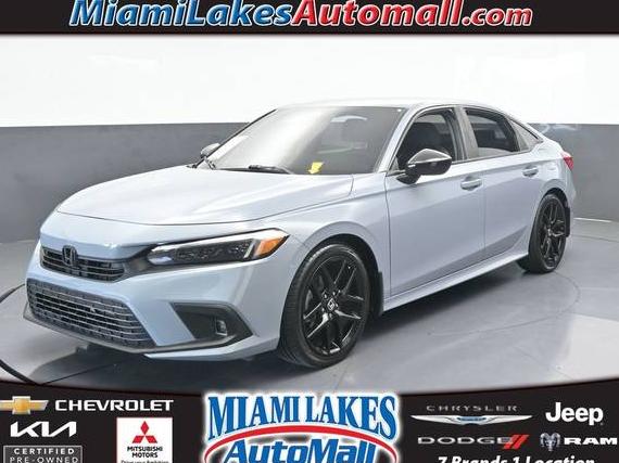 HONDA CIVIC 2022 2HGFE2F55NH509693 image