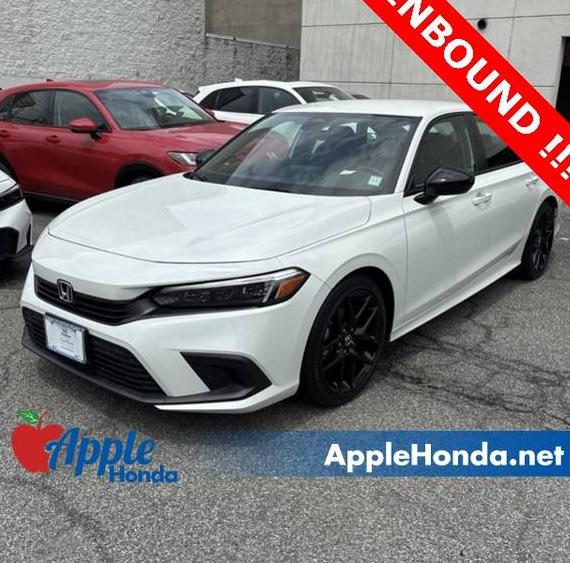 HONDA CIVIC 2022 2HGFE2F51NH580292 image
