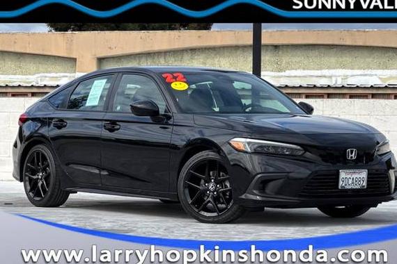 HONDA CIVIC 2022 19XFL2H83NE020894 image