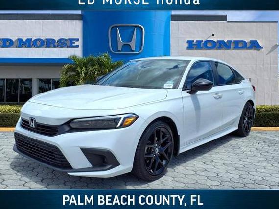 HONDA CIVIC 2022 2HGFE2F58NH602868 image