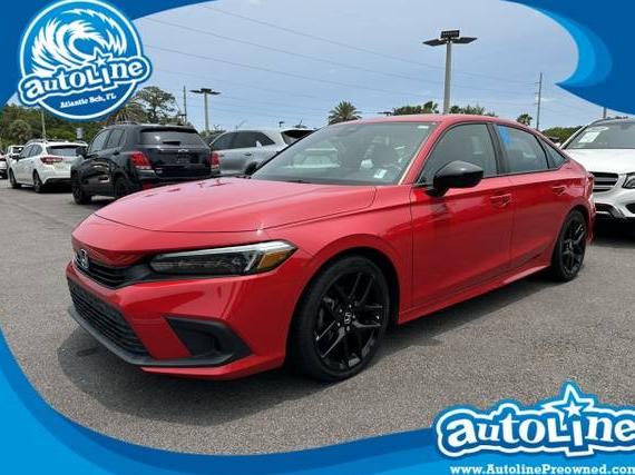 HONDA CIVIC 2022 2HGFE2F52NH504158 image