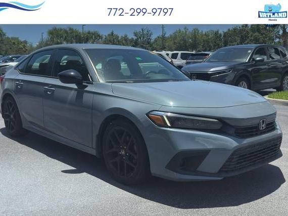 HONDA CIVIC 2022 2HGFE2F57NH593869 image
