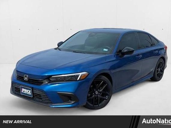 HONDA CIVIC 2022 2HGFE2F53NH591083 image