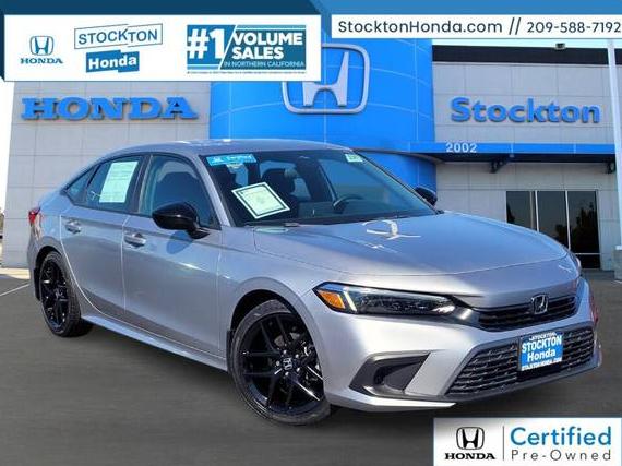 HONDA CIVIC 2022 2HGFE2F56NH602240 image