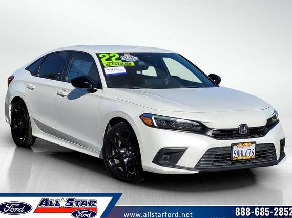 HONDA CIVIC 2022 2HGFE2F51NH565744 image HONDA CIVIC 2022 2HGFE2F51NH565744 image