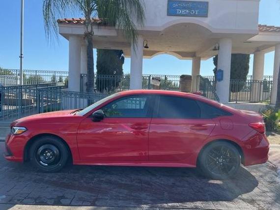 HONDA CIVIC 2022 2HGFE2F57NH587408 image