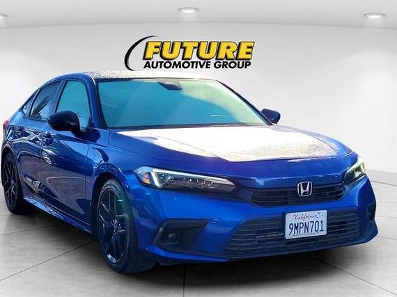 HONDA CIVIC 2022 2HGFE2F52NH557541 image