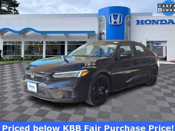 HONDA CIVIC 2022 2HGFE2F54NH593392 image