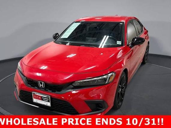 HONDA CIVIC 2022 19XFL2H88NE021698 image