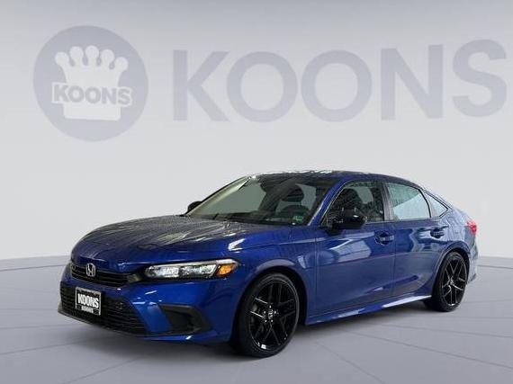 HONDA CIVIC 2022 2HGFE2F56NH585603 image