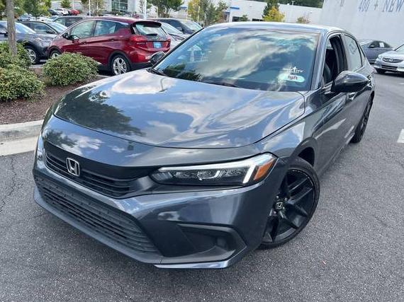 HONDA CIVIC 2022 2HGFE2F58NH610159 image