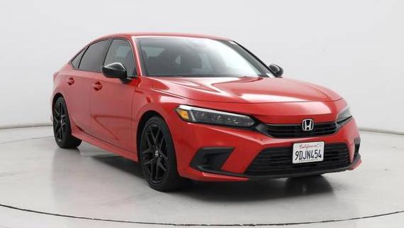 HONDA CIVIC 2022 2HGFE2F59NH605276 image